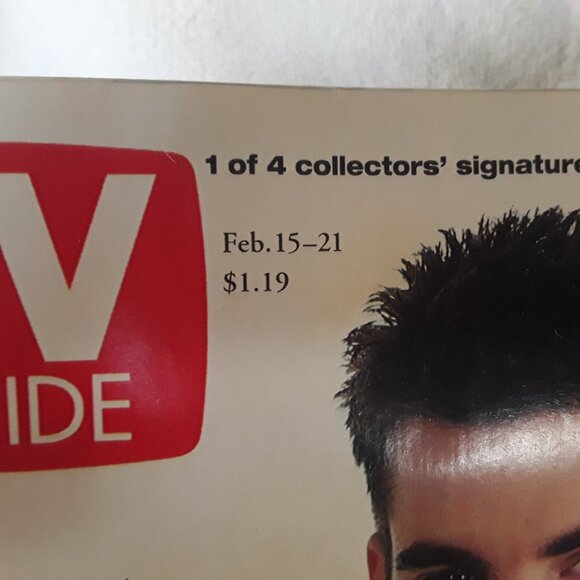 T.V Guide-Jeff Gordon Nascar Preview, Feb 15-21 1997 - Picture 2 of 3